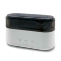 Modern Aroma Diffuser with LED Clock and USB C Flame Light Effect