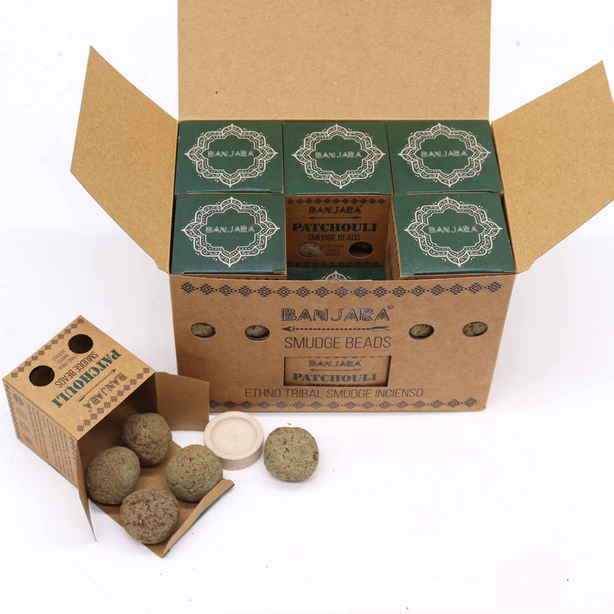 Banjara Smudge Beads with Patchouli for Aromatic Purification