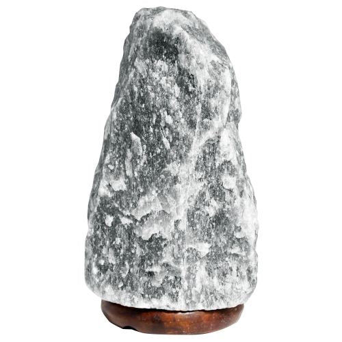 Unique Grey Himalayan Salt Lamp 1.5 to 2kg for Home Decor