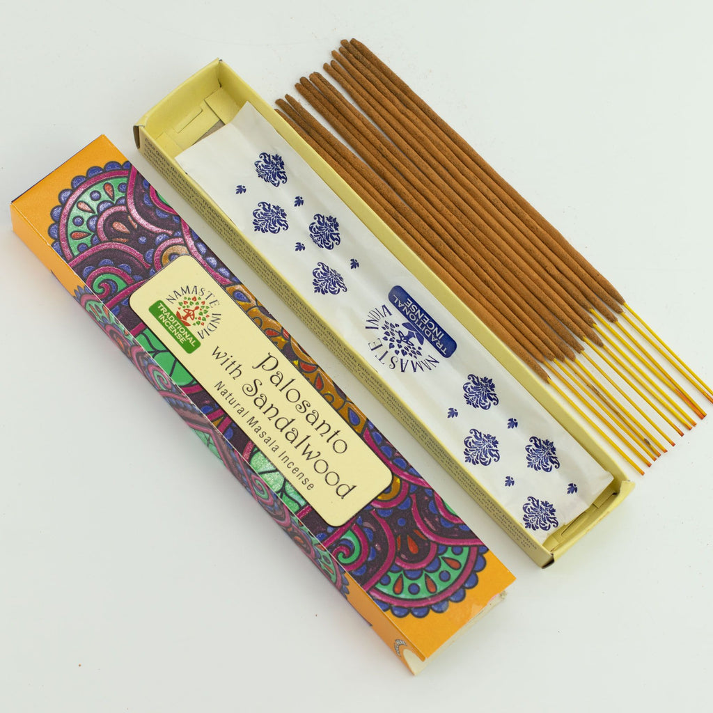 Namaste Mandala Masala Incense with Palo Santo and Sandalwood