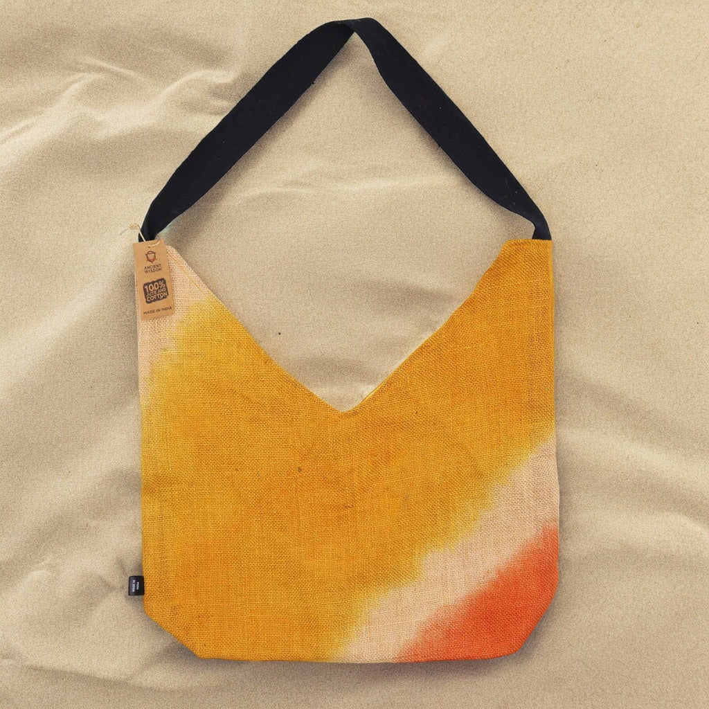 Soft Blend Shoulder Tote in Bright Turmeric for Daily Use