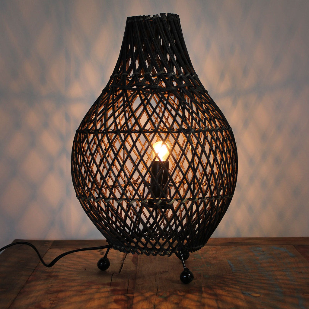 Natural Rattan Table Lamps for Unique Home Decor and Style Ideas