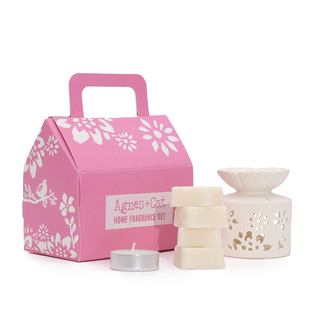 Agnes + Cat Fragrance Gift Set Tea & Roses for Home Ambiance