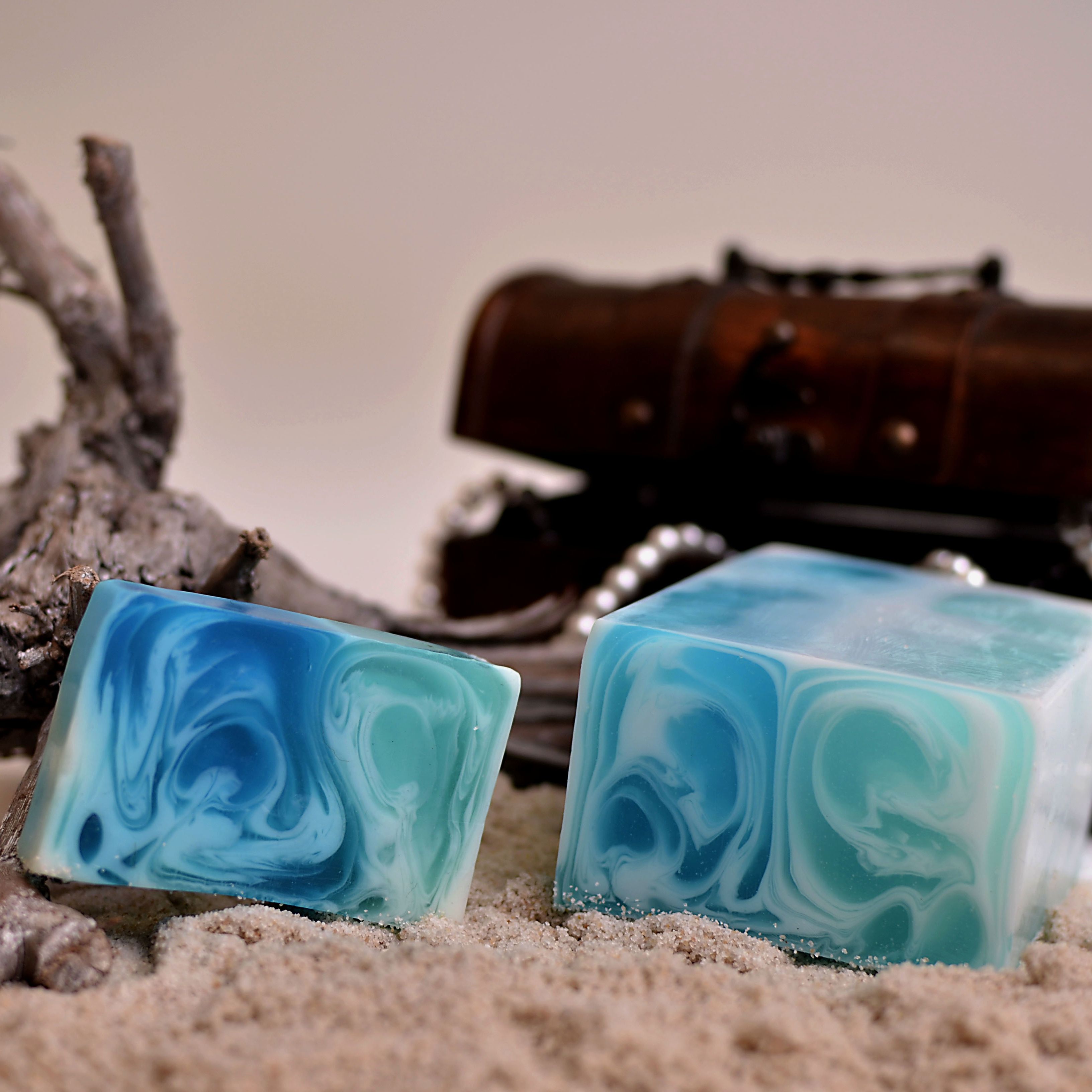 Handcrafted Soap Loaf 1.2kg Marine Fresh for Luxurious Cleansing
