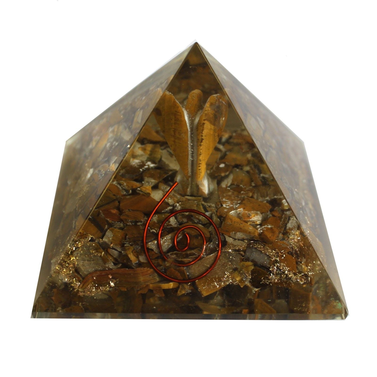 Large Orgonite Pyramid 70mm - Angel