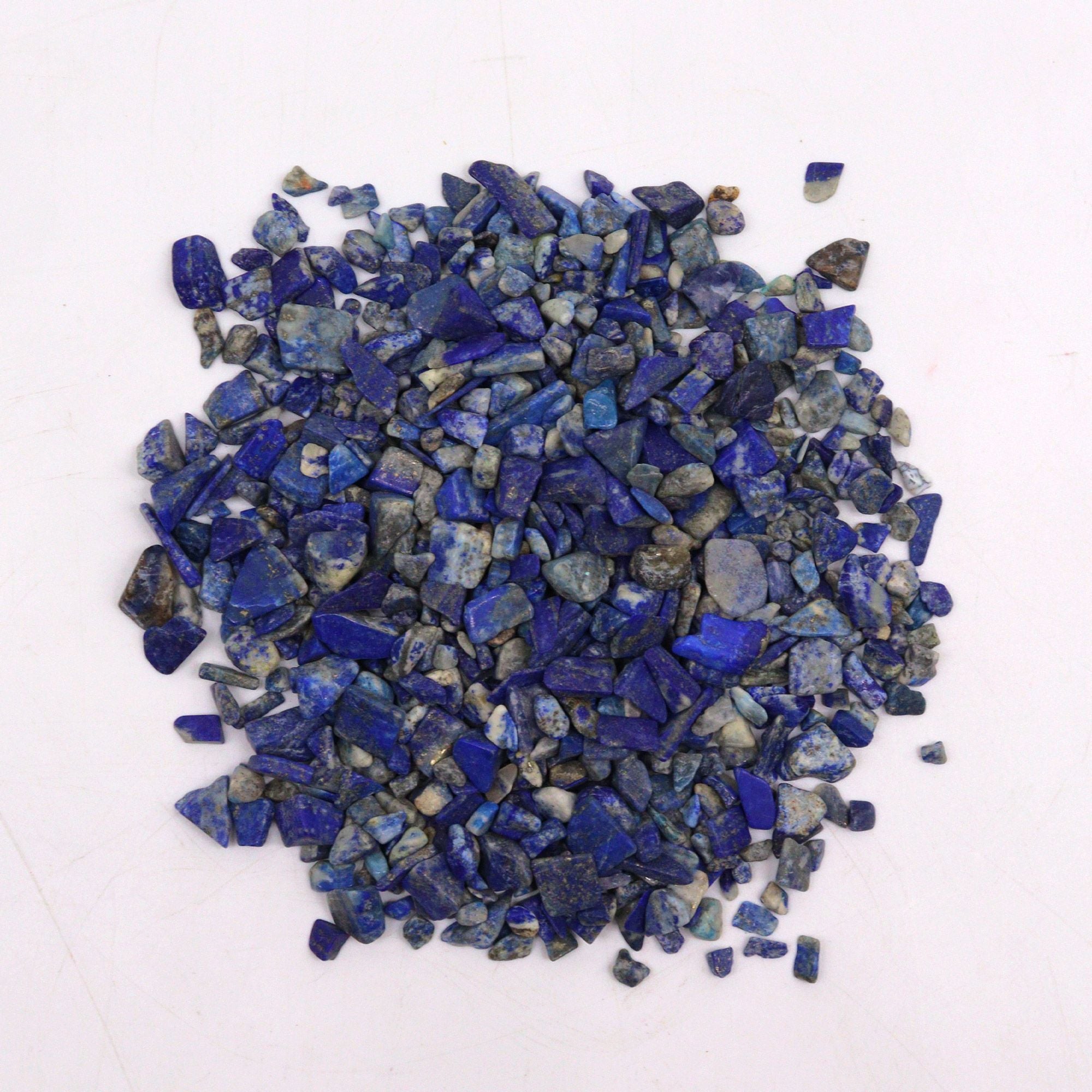 Lapis Gemstone Chips Bulk 1KG for Creative Craft Projects