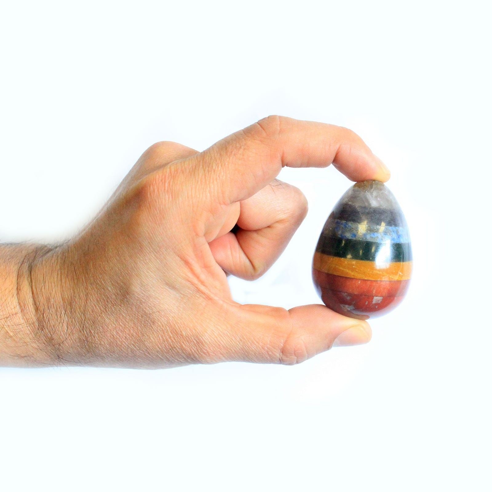 Chakra Eggs 40 to 60mm for Energy Balance and Harmony in Life