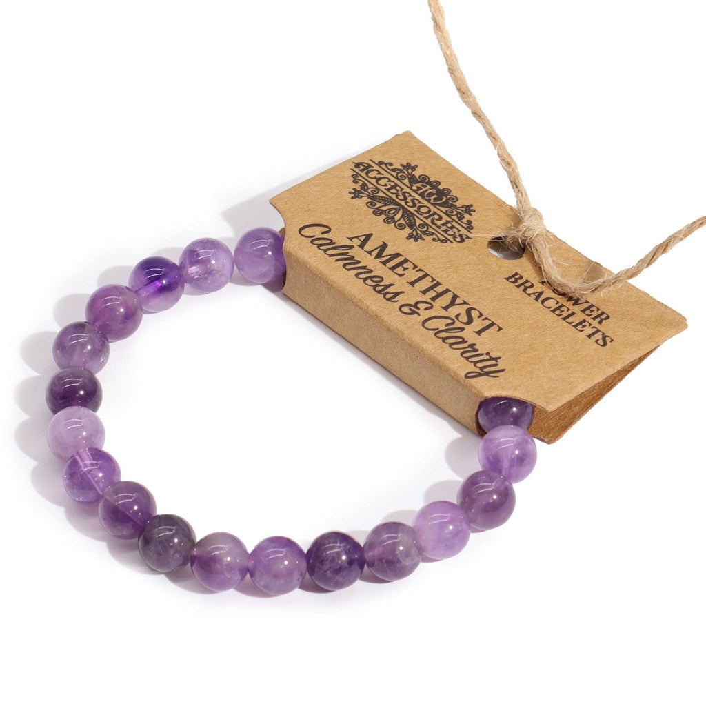 Amethyst Power Bracelet for Unique Stylish Accessories and Gifts