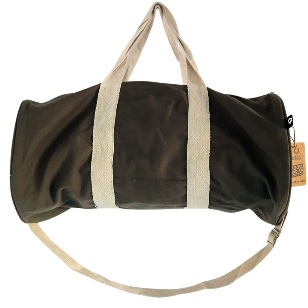 Don't Quit Gym Bag in Olive Colour for Fitness Enthusiasts