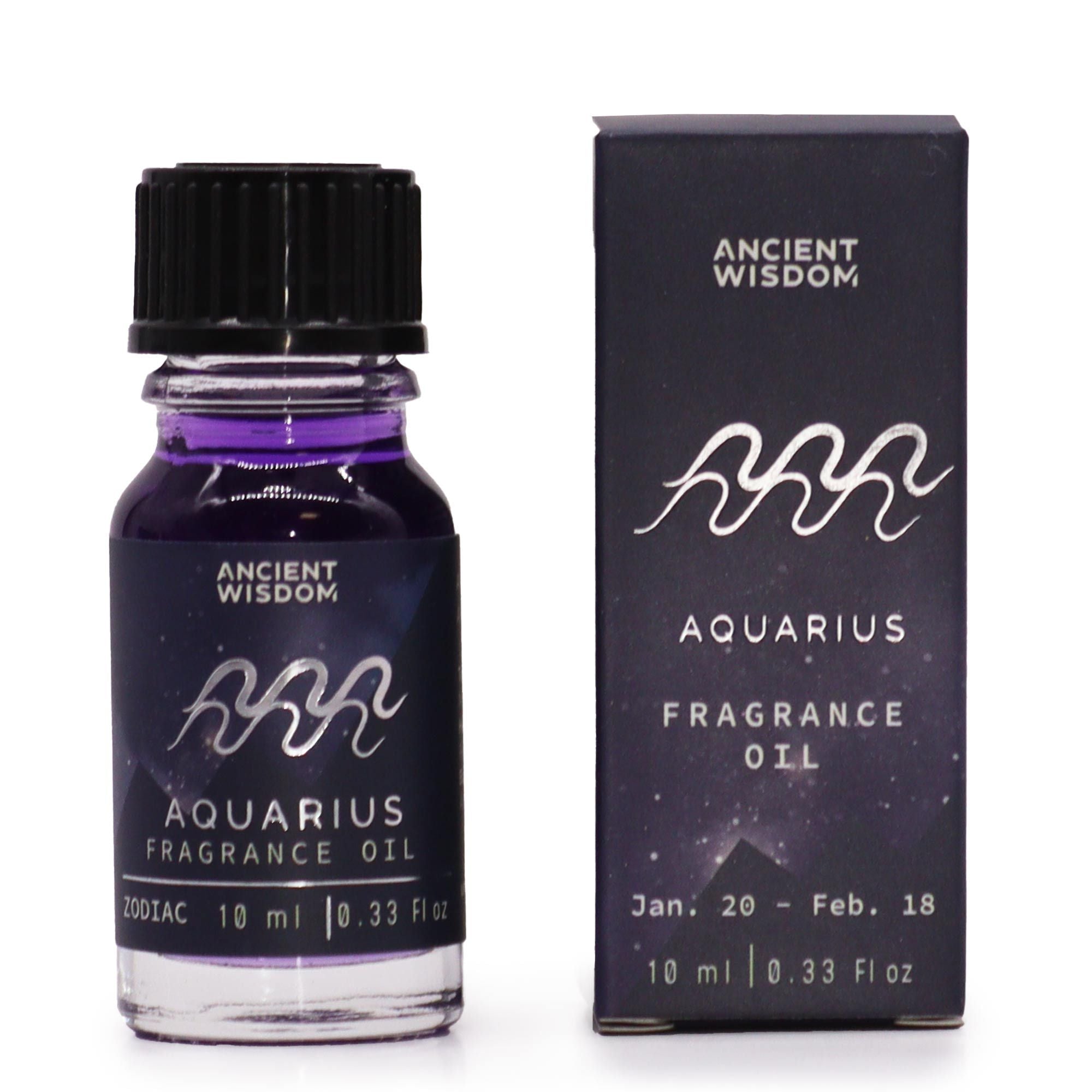 Zodiac Fragrance Oil 10ml Aquarius with Celestial Essence Blend