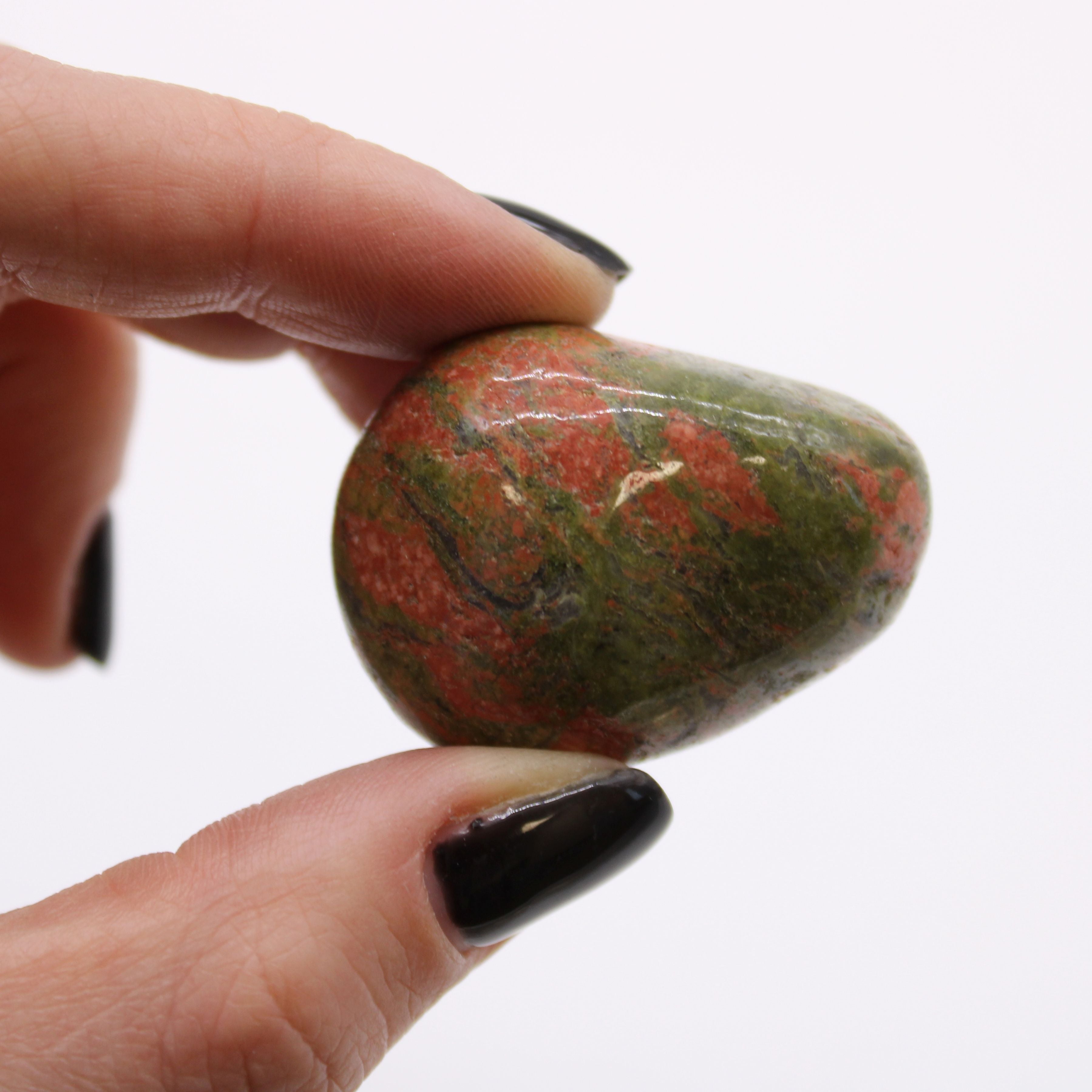 Large Unakite African Tumble Stones for Unique Decorative Appeal