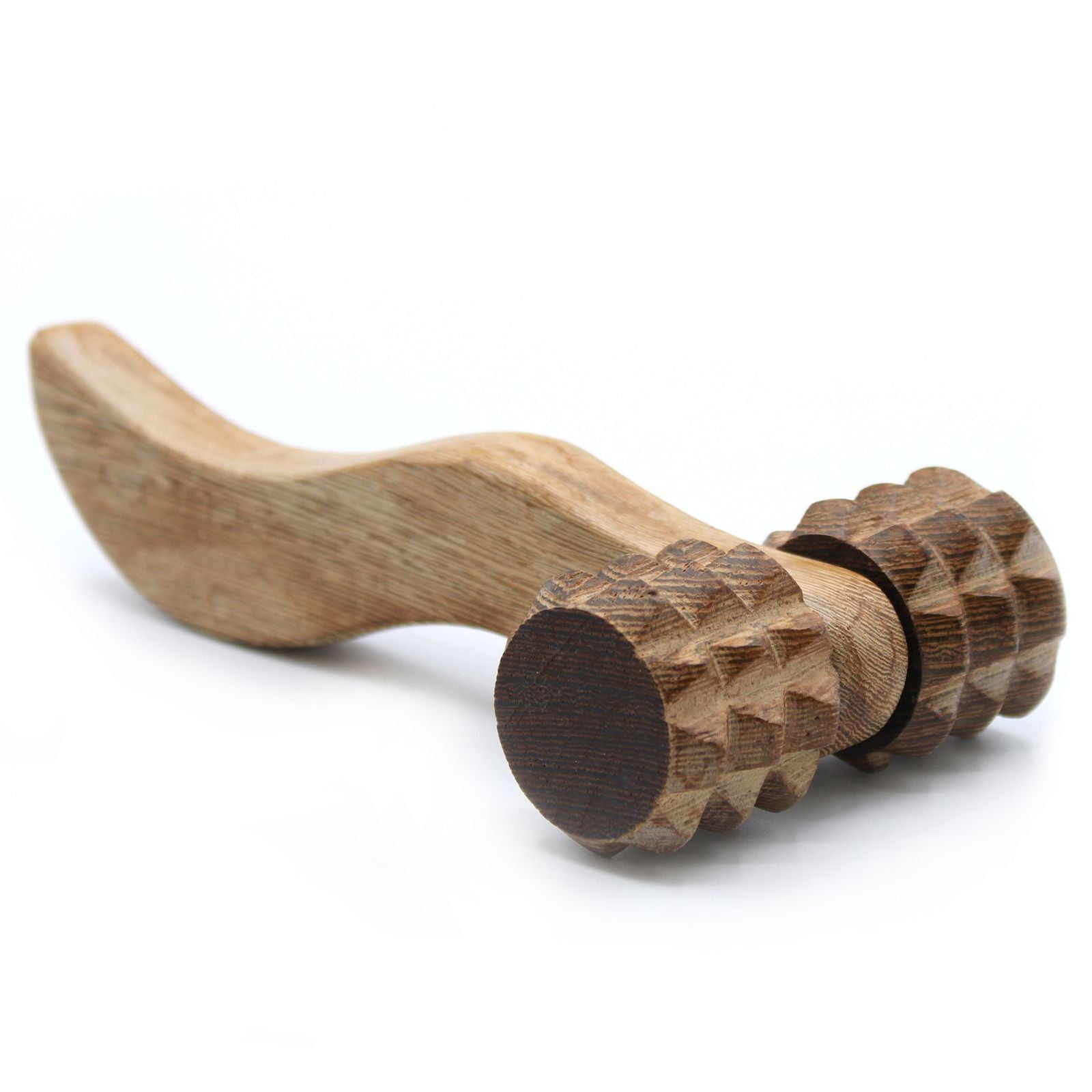 Massage Tool Ribbed Hand Roller for Sore Muscle Relief and Comfort