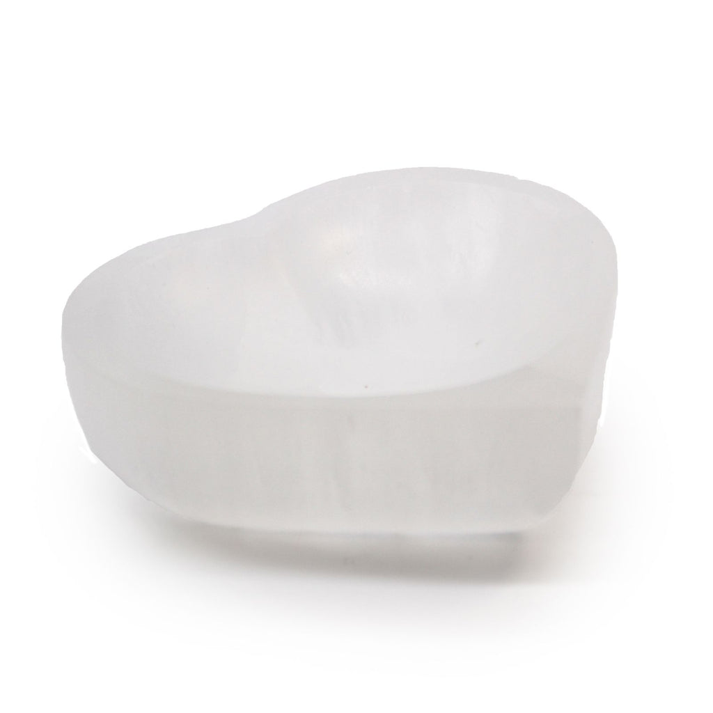 Selenite Heart Bowl 10cm for Stylish Home Decor and Gifting