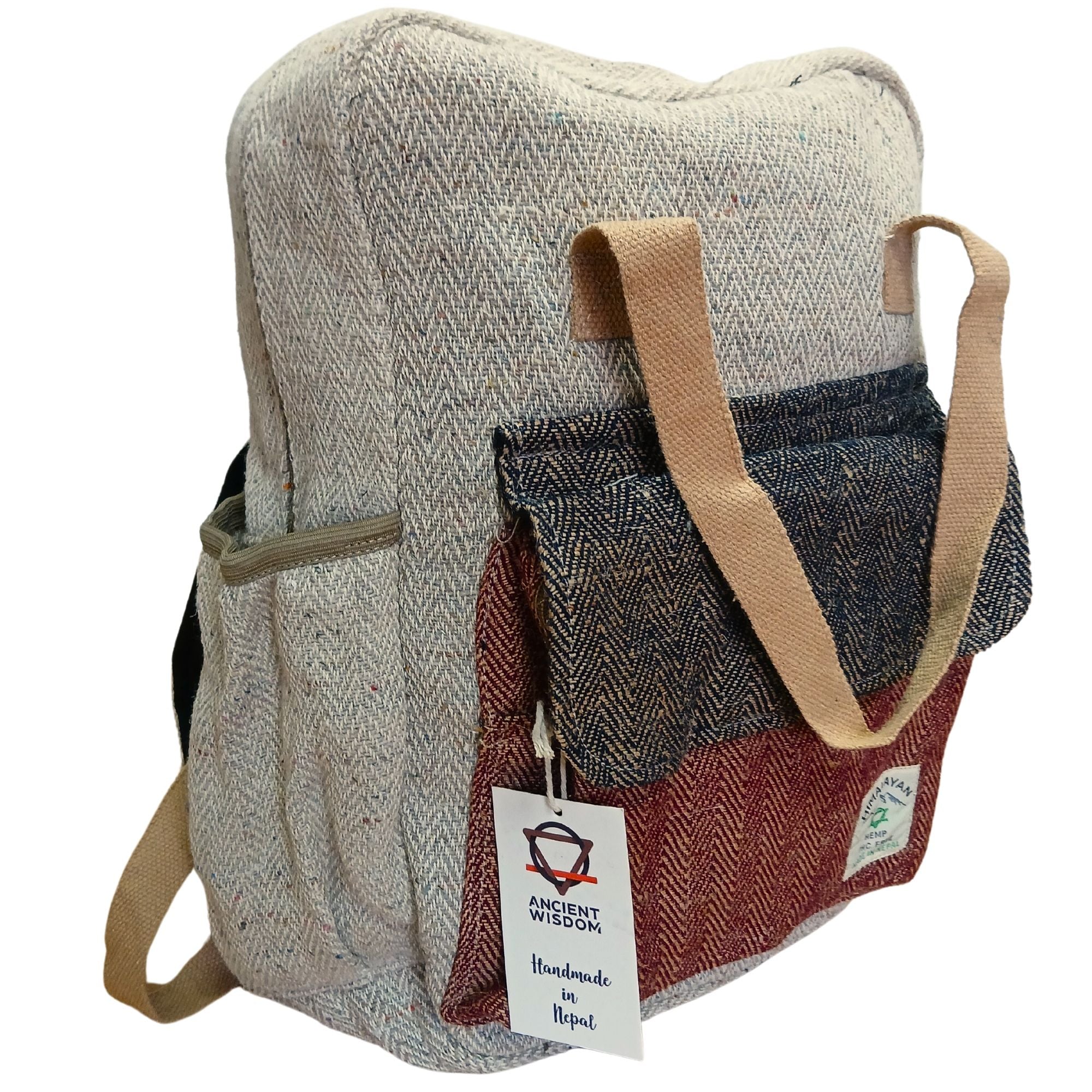 Hemp Adventure Backpack Kathmandu for Eco Friendly Travel
