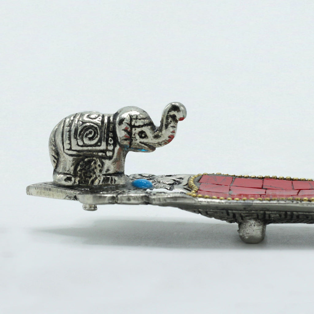 Elephant Long Tibetan Incense Holder for Unique Home Decor