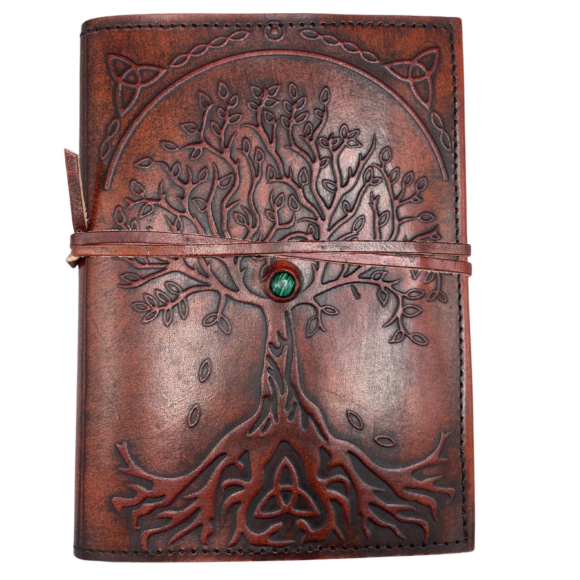 Small Tree of Life Leather Journal for Creative Writing and Reflection