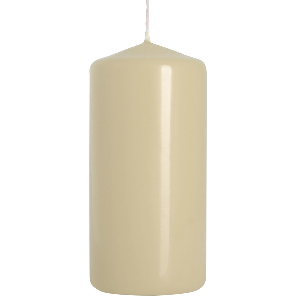 Ivory Pillar Candle 50x100mm with 20 Hours Burn Time