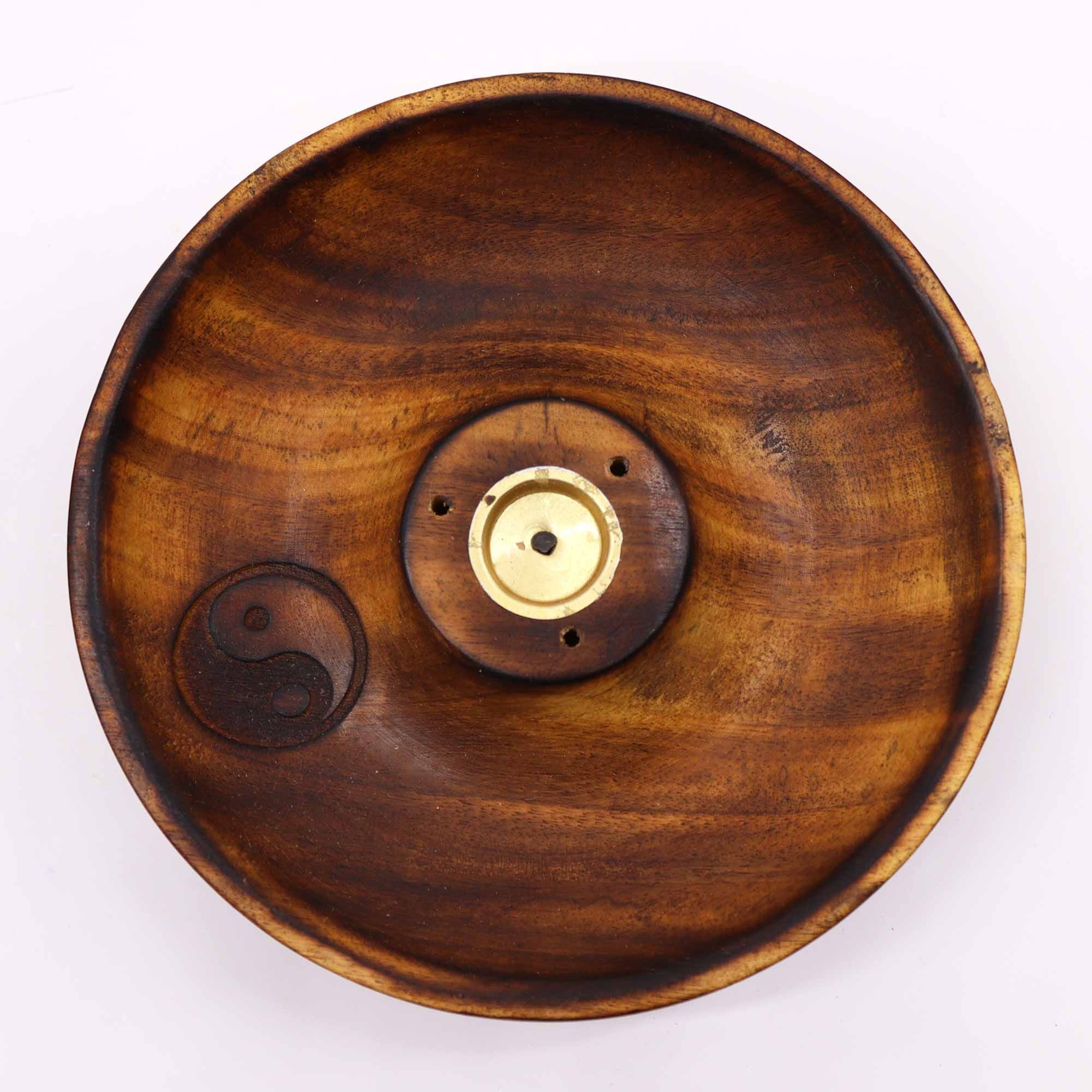 Yin & Yang Incense Stick and Cone Burner Disc for Home Decor