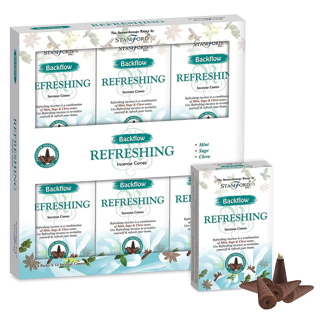 Aromatherapy Backflow Cones for Refreshing Home Fragrance Use