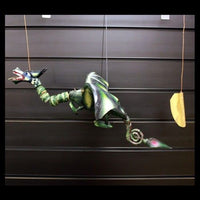 Large Green Coconut Dragon Mobile 50cm
