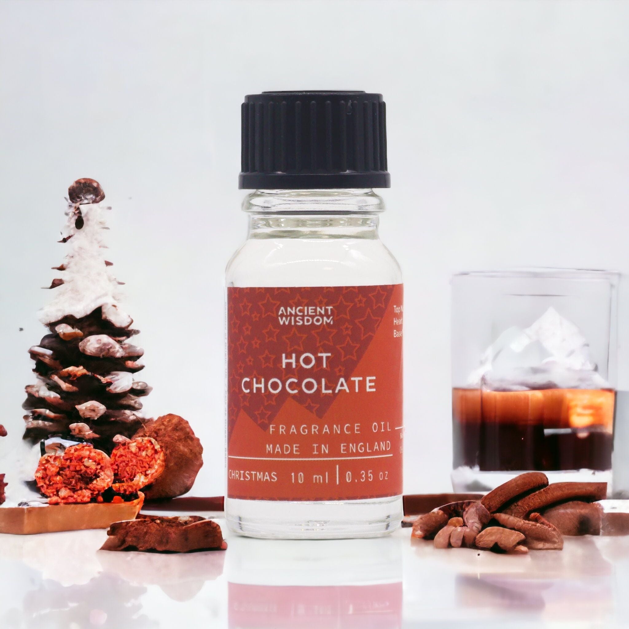 Hot Chocolate Fragrance Oil 10ml for a Warm and Cozy Ambience