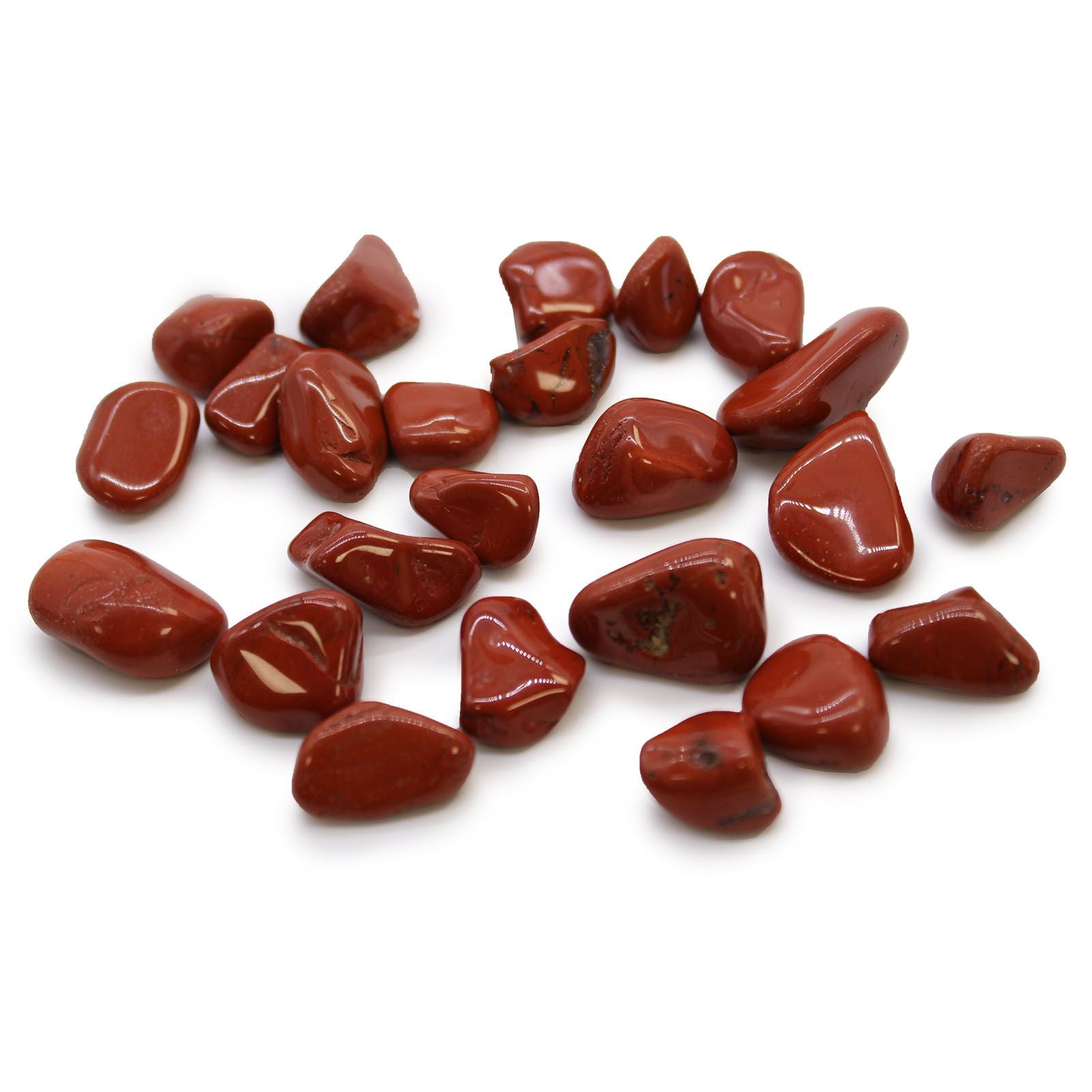 Small African Tumble Stones Red Jasper for Unique Home Decor