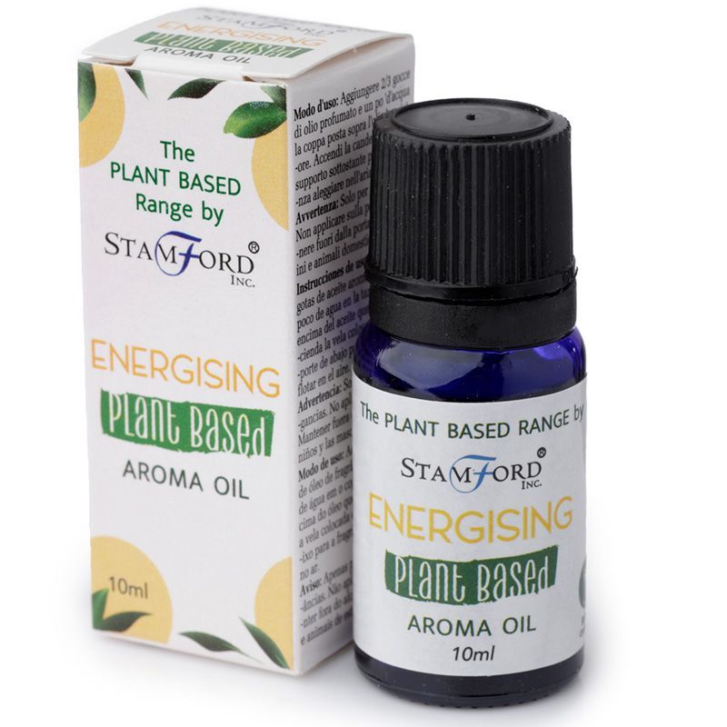 Plant Based Aroma Oil Energising for Refreshing Home Fragrance