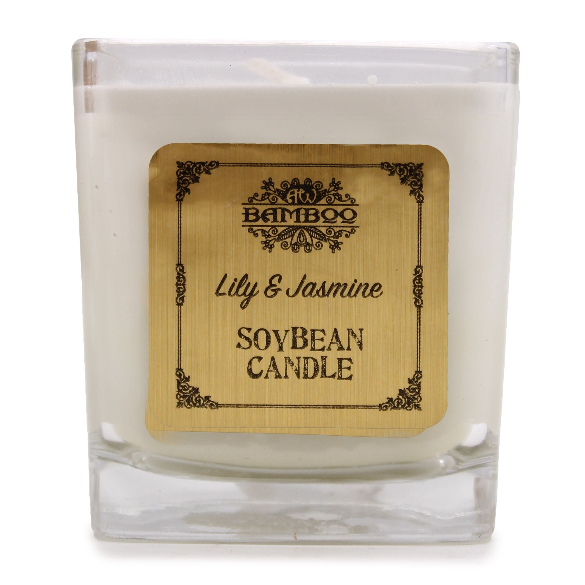 Soybean Jar Candles Lily & Jasmine for Clean Burn Home Fragrance