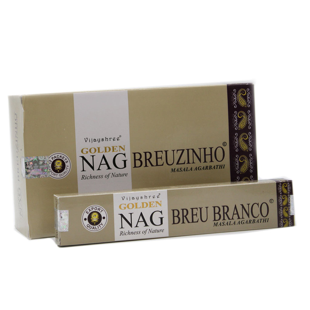 15g Golden Nagchampa Breuzinho Incense for Aromatic Enjoyment