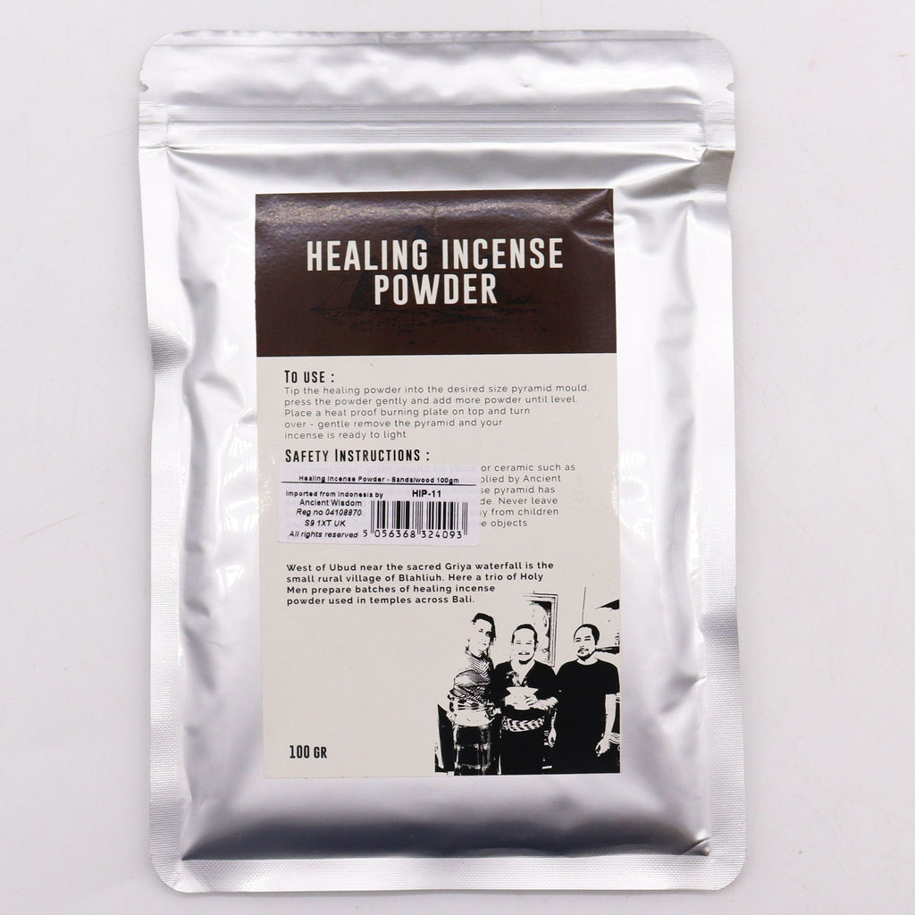Healing Incense Powder Sandalwood 100gm for Aromatic Serenity