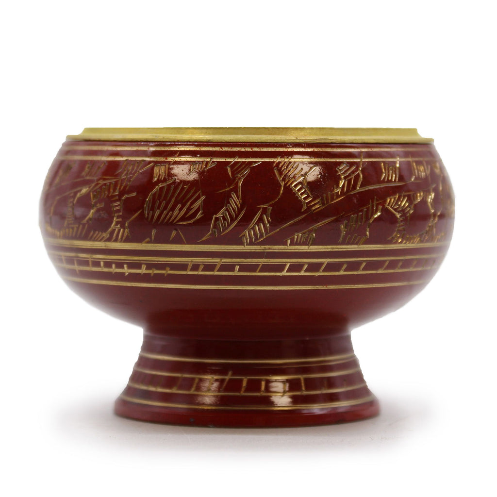 Chakra Tall Charcoal Incense Jar Root for Purification Rituals