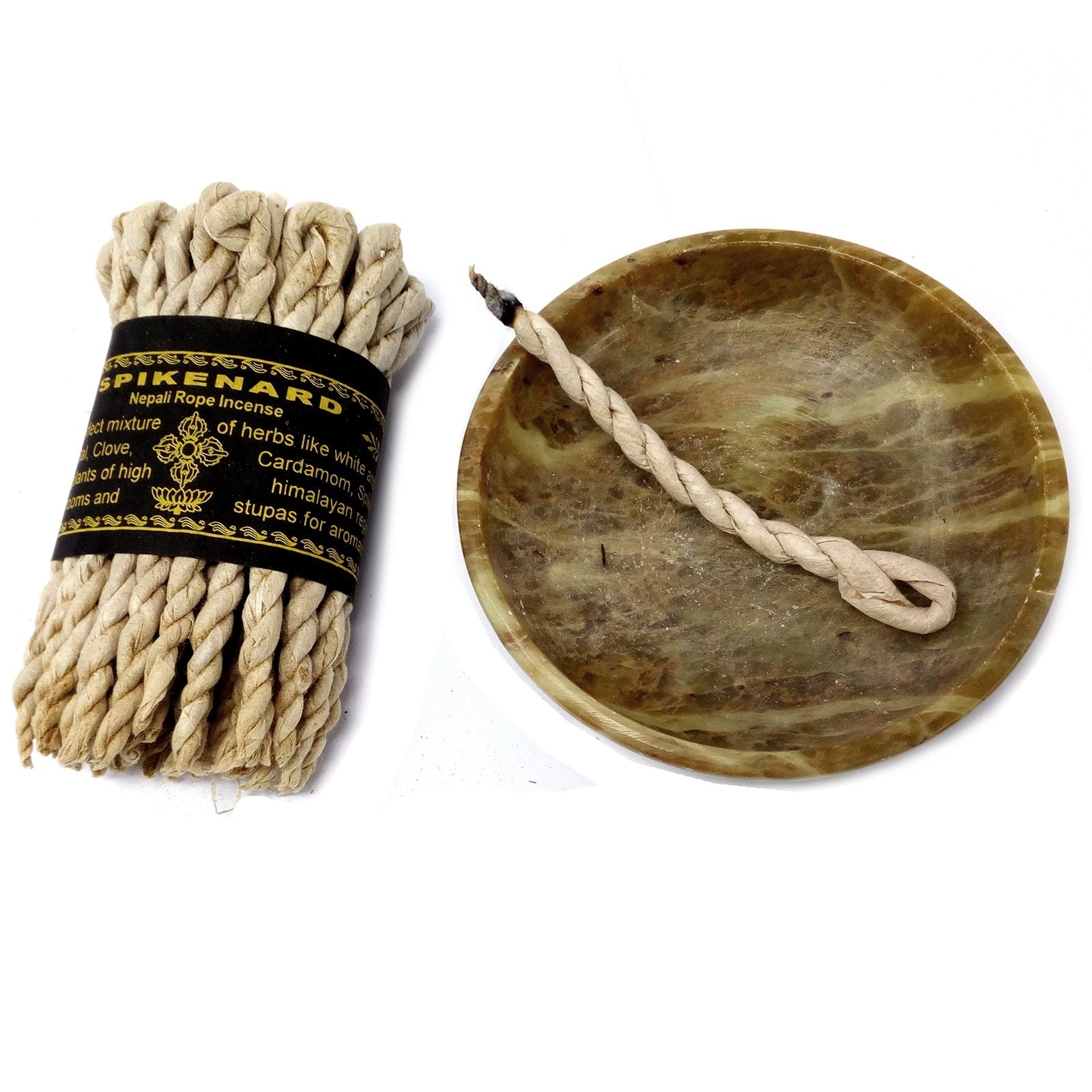 Pure Herbs Spikenard Rope Incense for Aromatic Ambience Creation