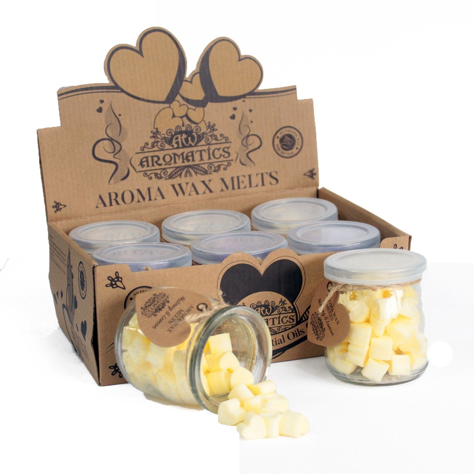 Aroma Wax Melts Nutmeg and Lemon for a Refreshing Home Atmosphere