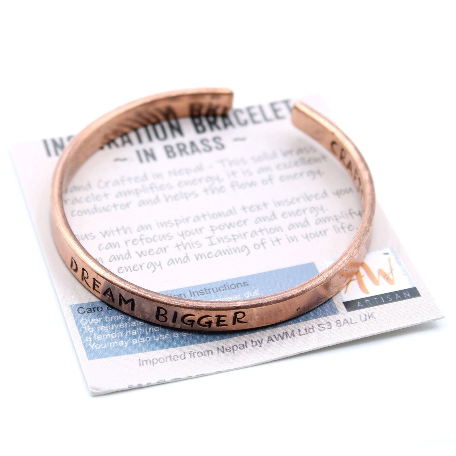 Inspiration Bracelet Copper Selection for Style and Motivation