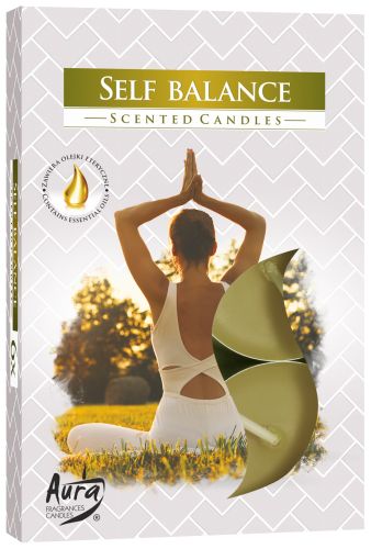 Set of 6 Scented Tealights for Home Fragrance and Relaxation