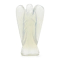 Hand Carved Gemstone Angel Figure in Opalite Design