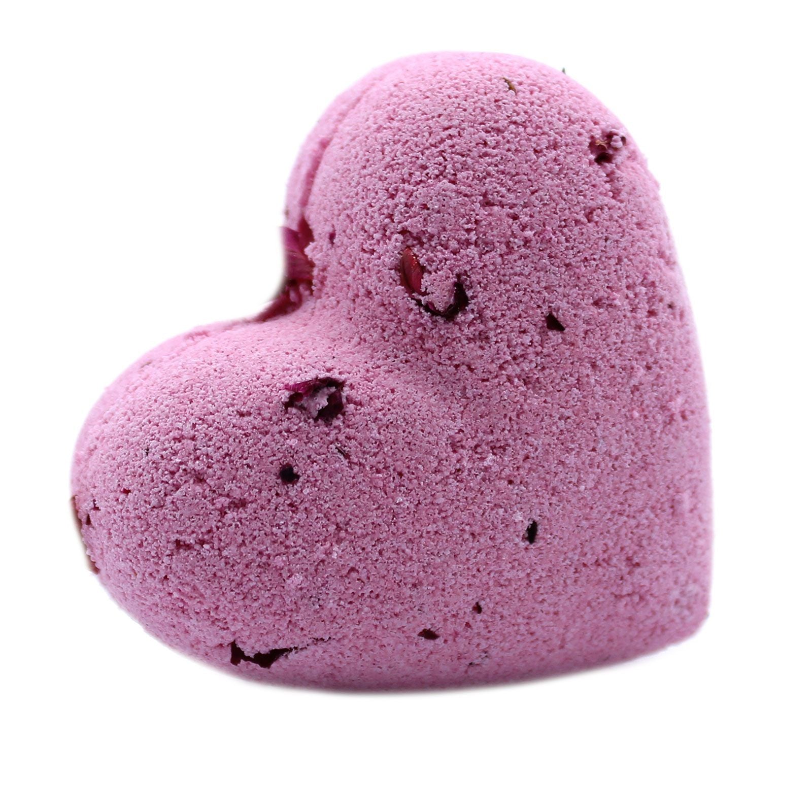 Love Heart Bath Bomb 70g with Ylang & Rose Fragrance