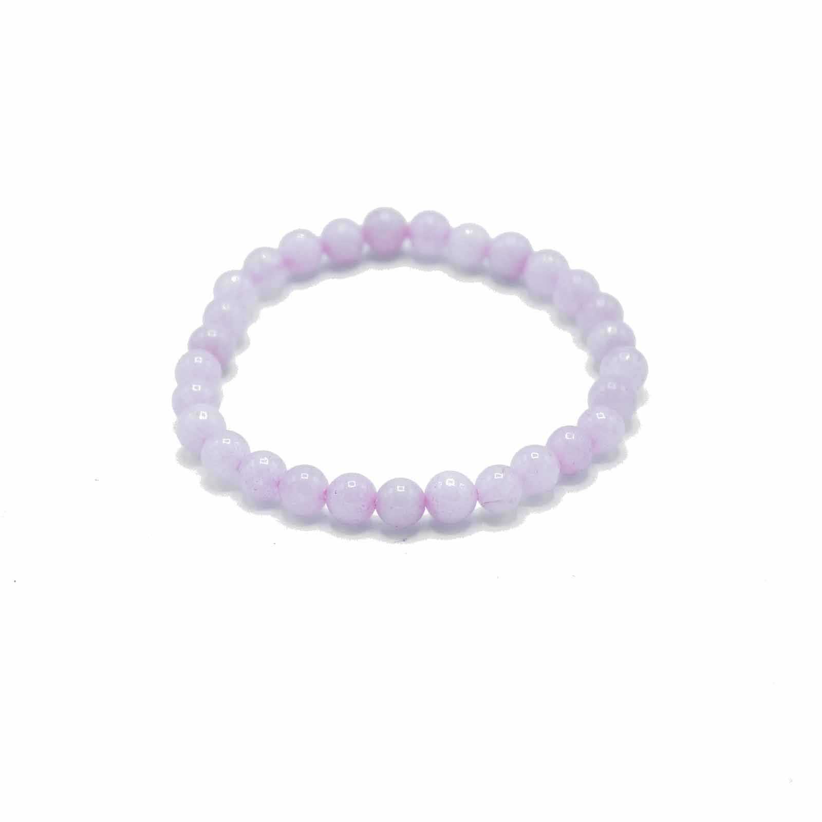 Gemstone Manifestation Bracelet with Rose Quartz for Love