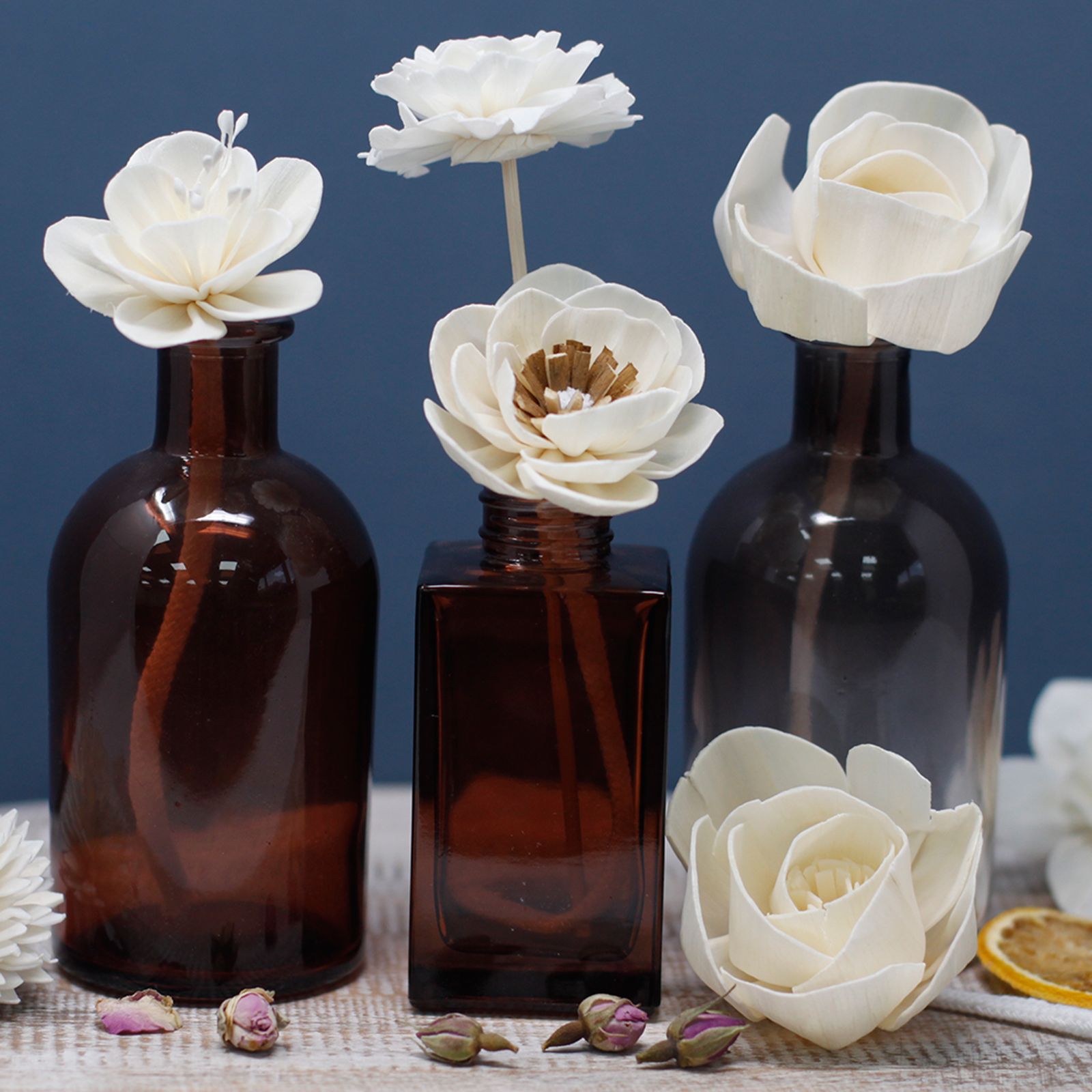 Natural Diffuser Flowers Small Lily on String for Home Decor