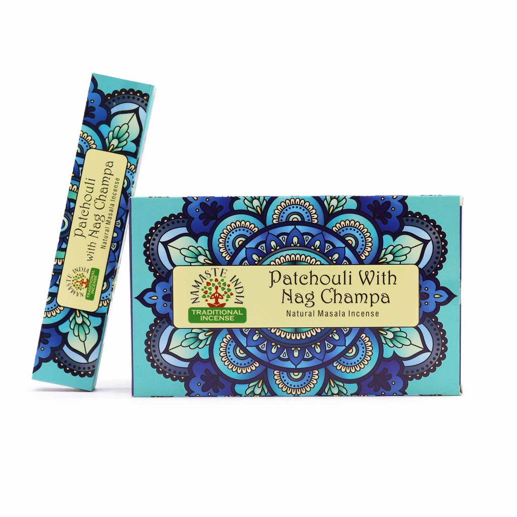Namaste Mandala Masala Incense with Patchouli and Nag Champa
