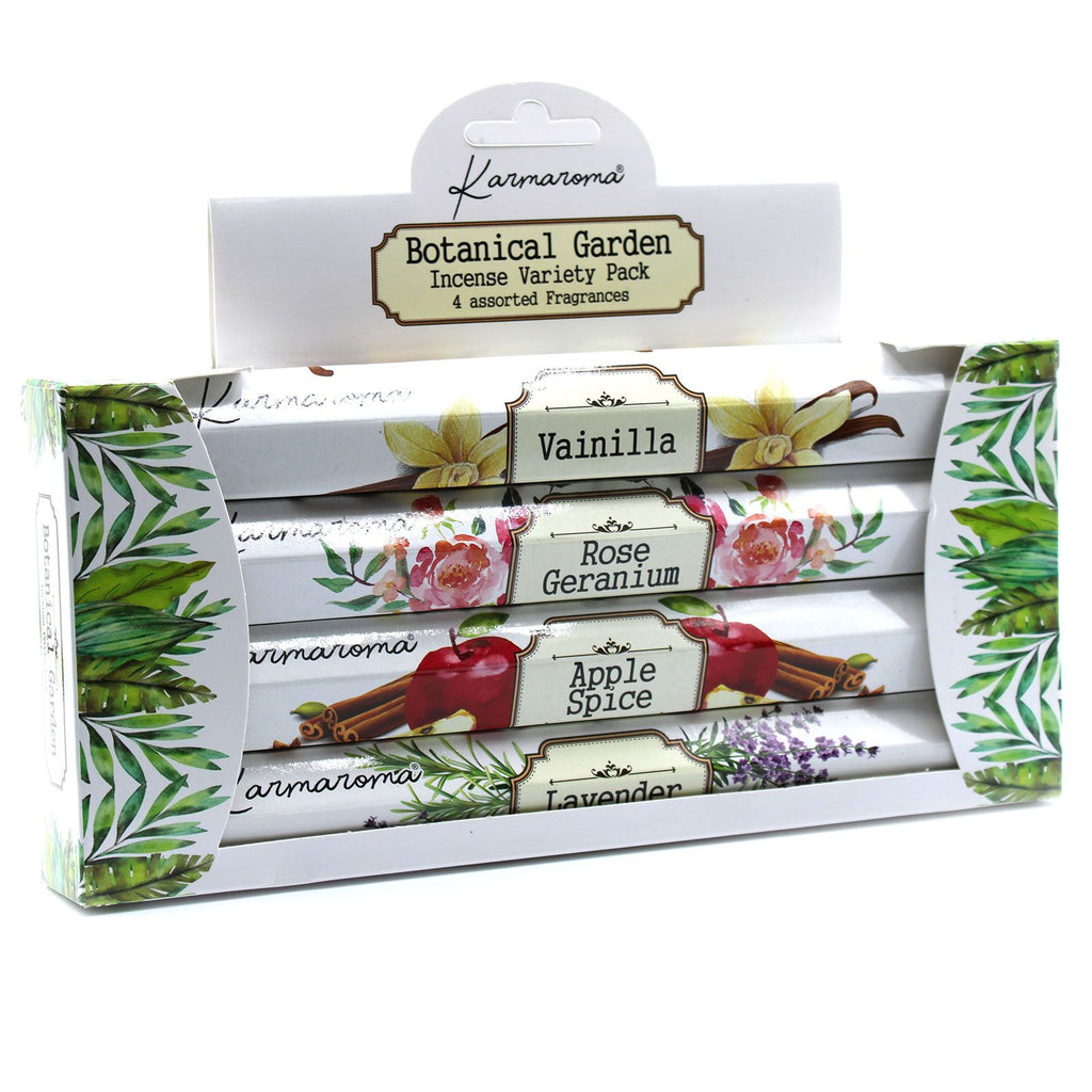 Botanical Garden Incense Gift Set with 4 Assorted Fragrances