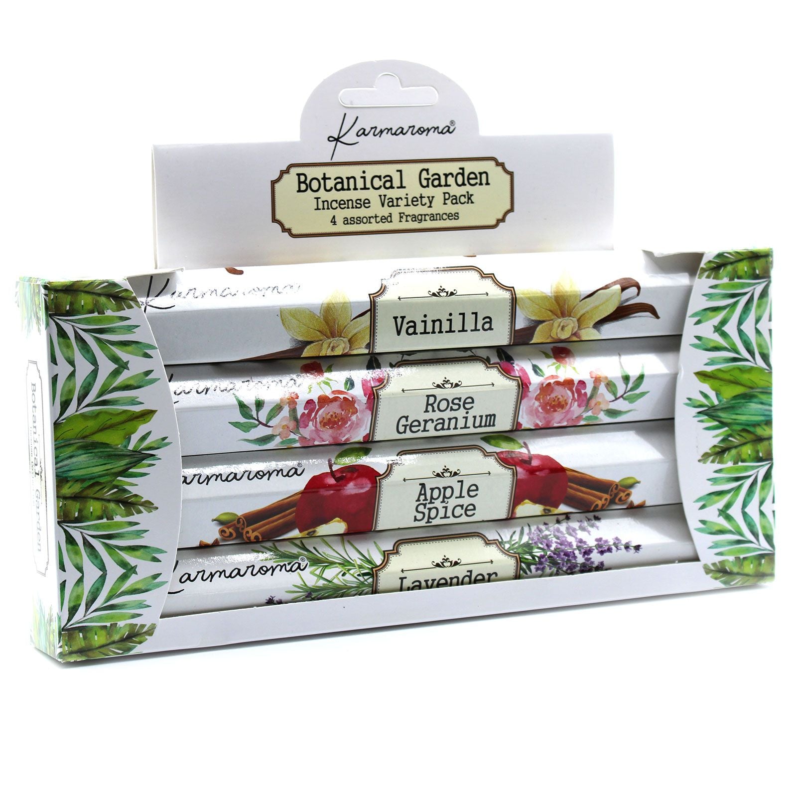 Botanical Garden Incense Gift Set with 4 Assorted Fragrances