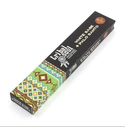 Tribal Soul Incense Sticks with White Sage and Palo Santo Blend