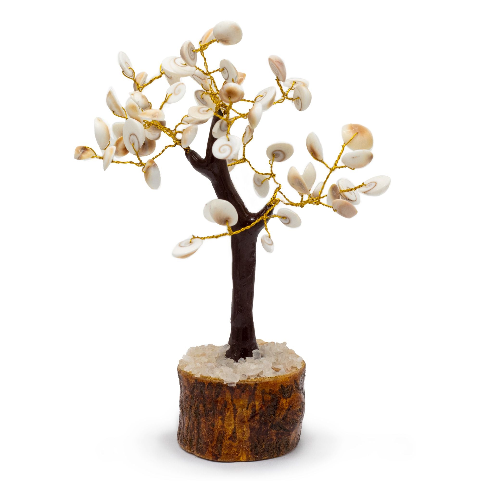 Large Gomati Chakra Circle Stone Tree with 60 Decorative Stones