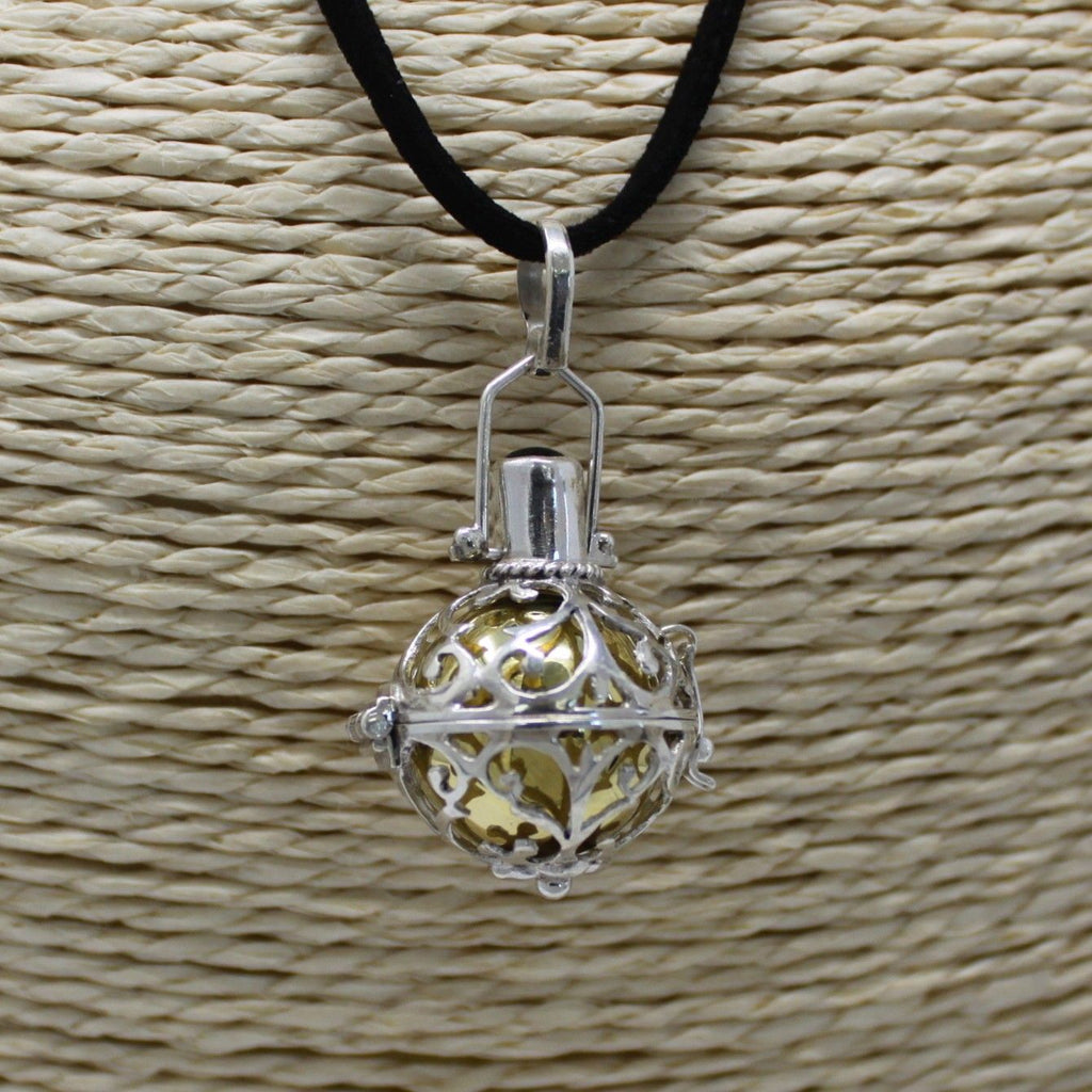Silver Angel Bell Night Time Charm 18mm Unique Accessory for Gifting