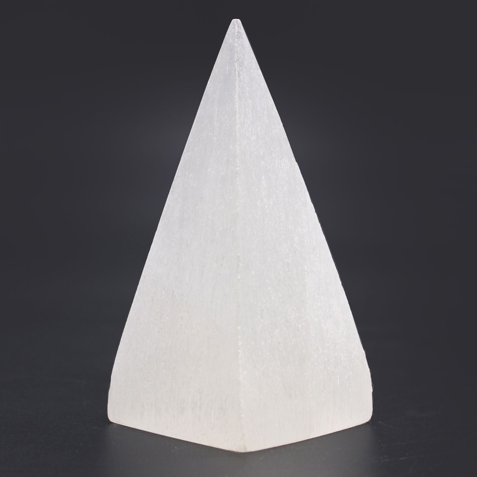 Selenite Pyramid 10 cm for Enchanting Home Decor Display