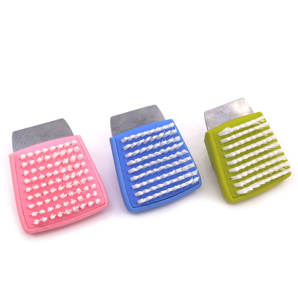 Himalayan Salt Block Cleaning Brush for Easy Maintenance in Colours