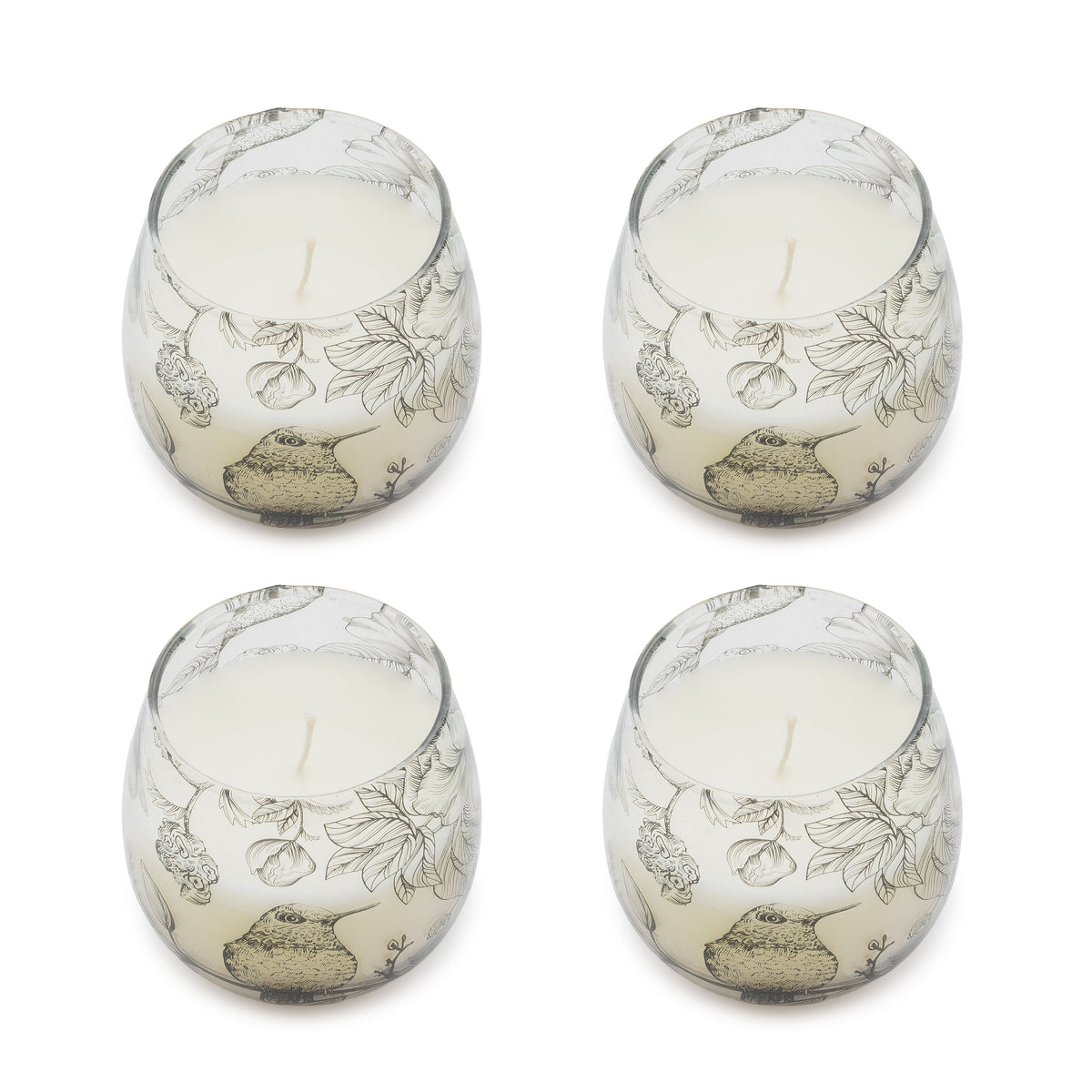 Small Glass Jar Candles - Drawn by Flame