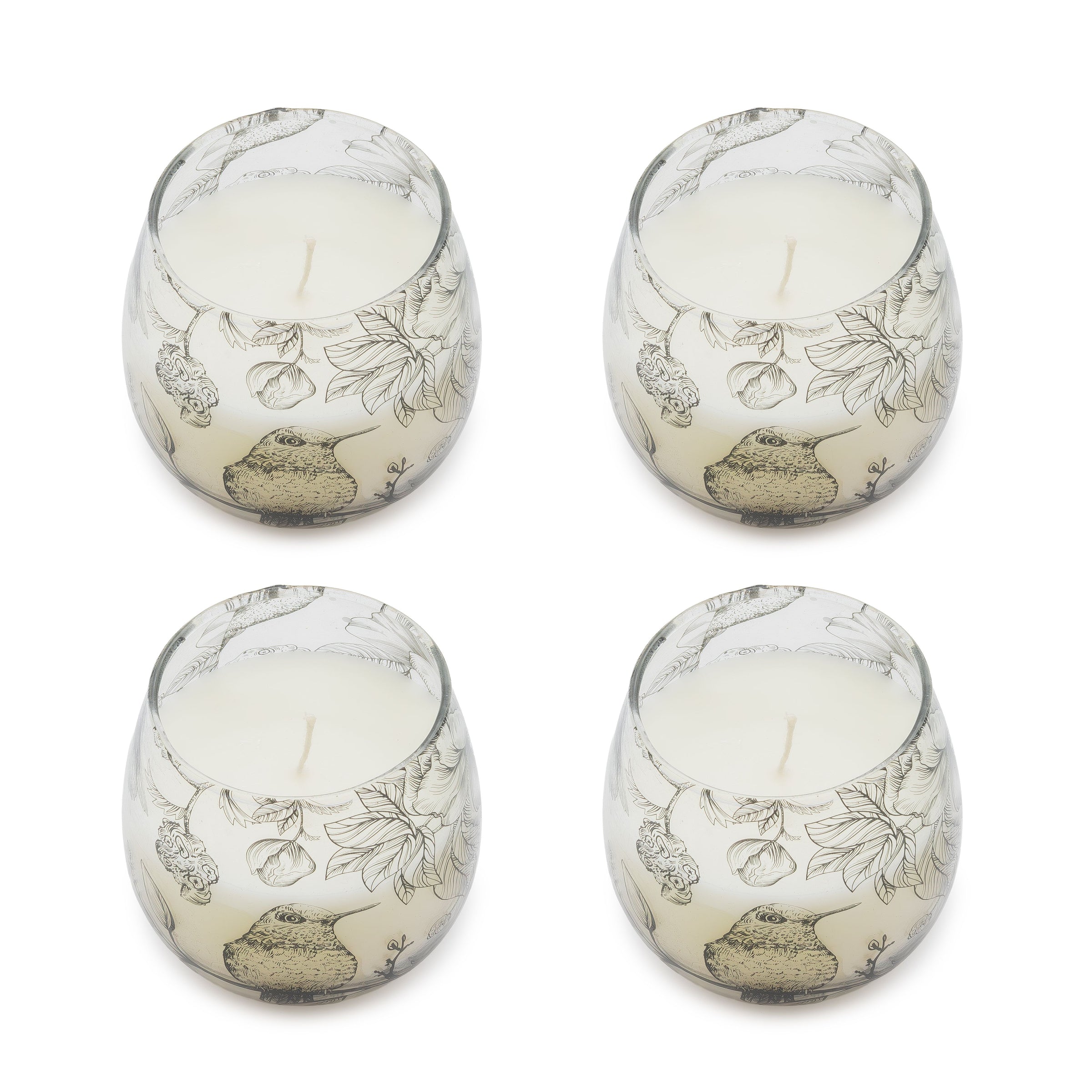 Small Glass Jar Candles - Drawn by Flame