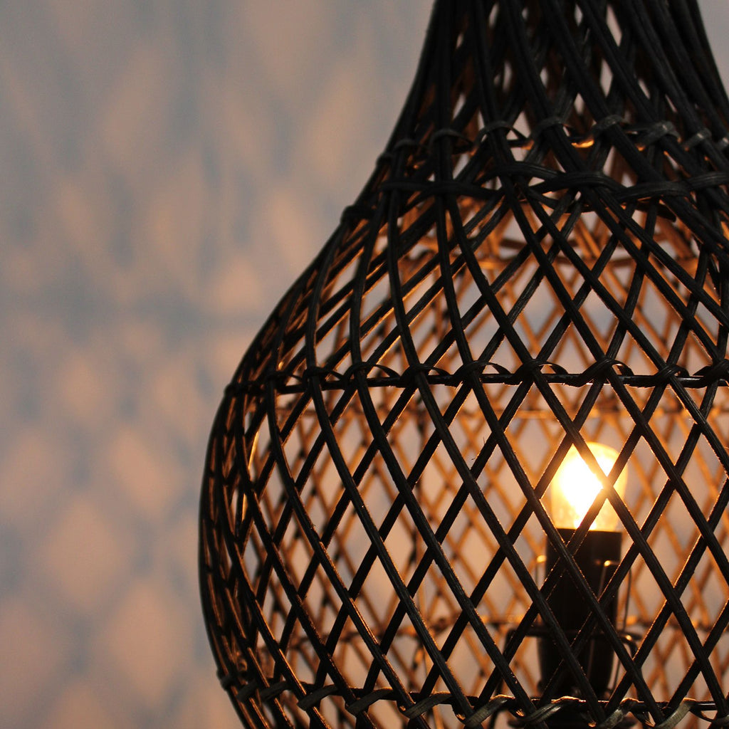 Natural Rattan Table Lamps for Unique Home Decor and Style Ideas